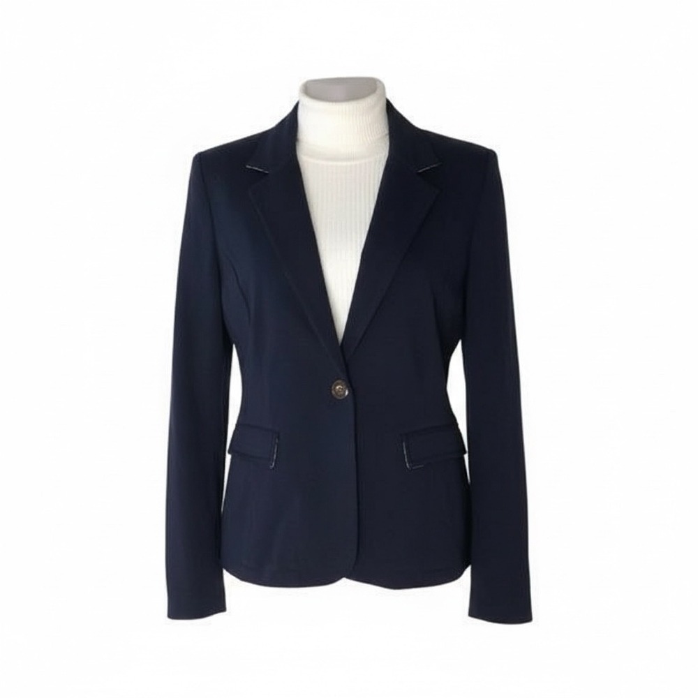 Saks 5th Ave Clothes (Real) Dark‎ Blue color Jacket Blazer Women's Size 12